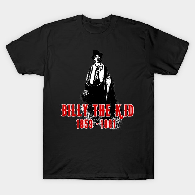 Billy the Kid T-Shirt by Scarebaby